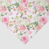 Papier voor het ontbinden van weefsels van roze ro (Detail)