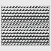 Papier voor het ontwerpen van zwart-witgolven (Vlak)