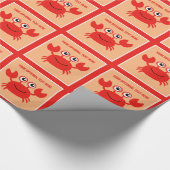 Papier voor het op maat maken van Happy Crab (Hoek)