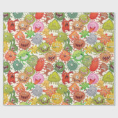 Papier voor het oppakken van Aliens n'Monsters (Vlak)