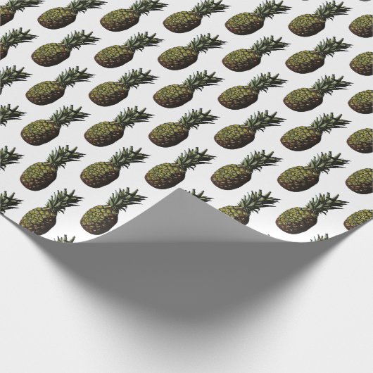 Papier voor het oppakken van ananascadeaus (Hoek)