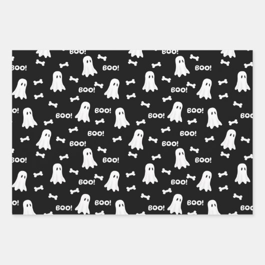 Papier voor het oppakken van Botten en hokjes Inpakpapier Vel (Voorkant 2)