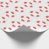 Papier voor het oppakken van cadeaus van poolparti (Hoek)