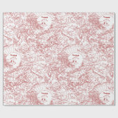 Papier voor het oppakken van de Noordpool Santa Ma (Vlak)