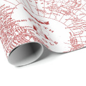 Papier voor het oppakken van de Noordpool Santa Ma (Rol Hoek)