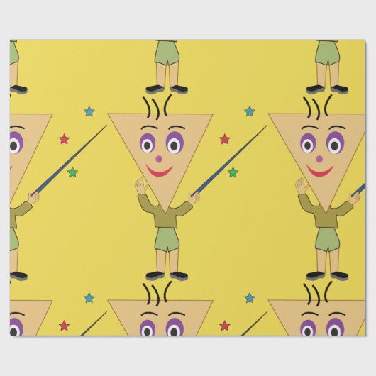 Papier voor het oppakken van driehoekskoppen (Vlak)