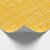 Papier voor het oppakken van gele kleding (Hoek)