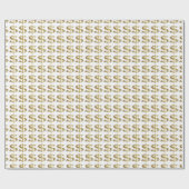 Papier voor het oppakken van gouden dollars (Vlak)