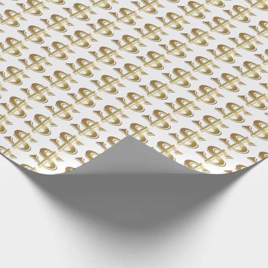 Papier voor het oppakken van gouden dollars (Hoek)