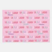 Papier voor het oppakken van kerstpanelen, speciaa inpakpapier vel (Voorkant)