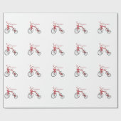 Papier voor het oppakken van kersttrijwieltjes (Vlak)