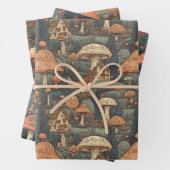 Papier voor het oppakken van paddenstoelen inpakpapier vel (In situ)