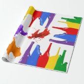 Papier voor het oppakken van plakband (Uitgerold)