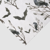 Papier voor het oppakken van raven Bat Halloween G (Detail)