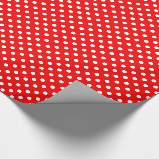 Papier voor het oppakken van rode poka-punten (Hoek)