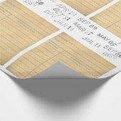 Papier voor het oppakken van tapekaarten (Hoek)