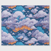 Papier voor het oppakken van wolkenpatroonpatronen (Vlak)