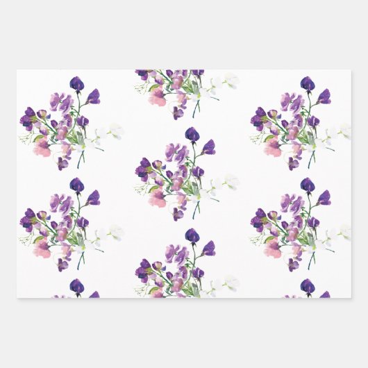 Papier voor het oppakken van zoete doperwten met d inpakpapier vel (Voorkant 3)