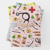 Papier voor het oppakken van zurige cadeautjes inpakpapier vel (In situ)