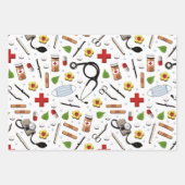 Papier voor het oppakken van zurige cadeautjes inpakpapier vel (Voorkant)