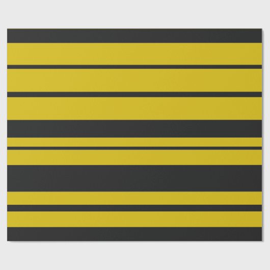 Papier voor het oppakken van zwarte en gele bijen (Vlak)