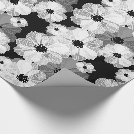 papier voor het oppakken van zwarte en witte fless (Hoek)