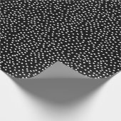 Papier voor het oppakken van zwarte en witte poka (Hoek)