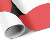 Papier voor het oppakken van zwarte, witte en rode (Rol Hoek)