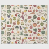 Papier voor het oprapen van vruchten en vegen (Vlak)