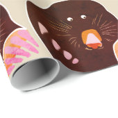 Papier voor het opvullen van mollen (Rol Hoek)