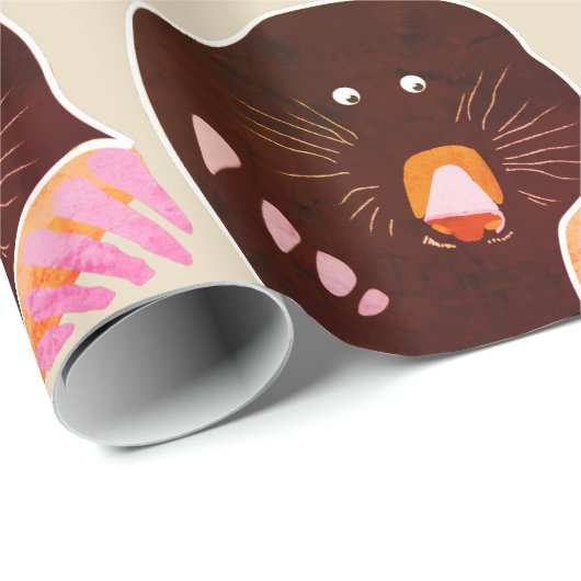 Papier voor het opvullen van mollen (Rol Hoek)