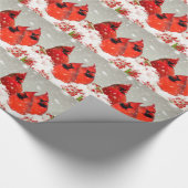 Papier voor het opvullen van rode kardinaal, gever (Hoek)