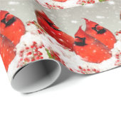 Papier voor het opvullen van rode kardinaal, gever (Rol Hoek)