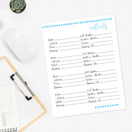 Papier voor het persboek | Baby Blue