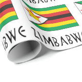 Papier voor het rapen van de Zimbabwaanse vlag (Rol Hoek)