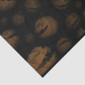 Papier voor het schoeisel met pompoenen (Detail)