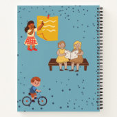 Papier voor het schrijven van kinderen notitieboek (Achterkant)