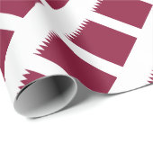 Papier voor het verpakken onder de Qatar-vlag (Rol Hoek)