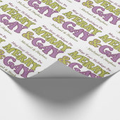 Papier voor het verpakken van aangepaste tekst voo (Hoek)