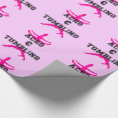 Papier voor het verpakken van acs- en tumbling roz (Hoek)