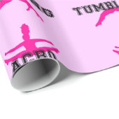 Papier voor het verpakken van acs- en tumbling roz (Rol Hoek)