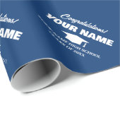 Papier voor het verpakken van afgestudeerden in de (Rol Hoek)