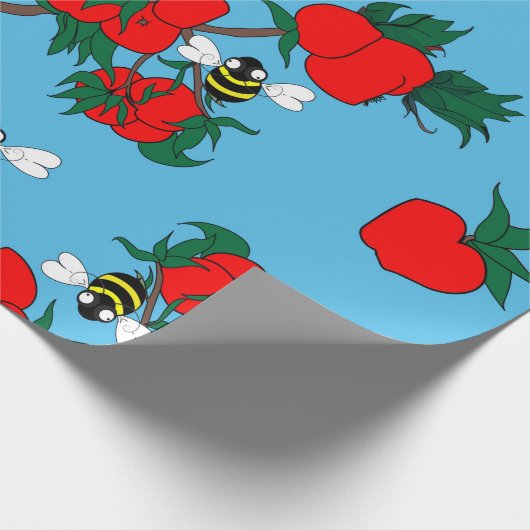 papier voor het verpakken van appelboomgaarden (Hoek)