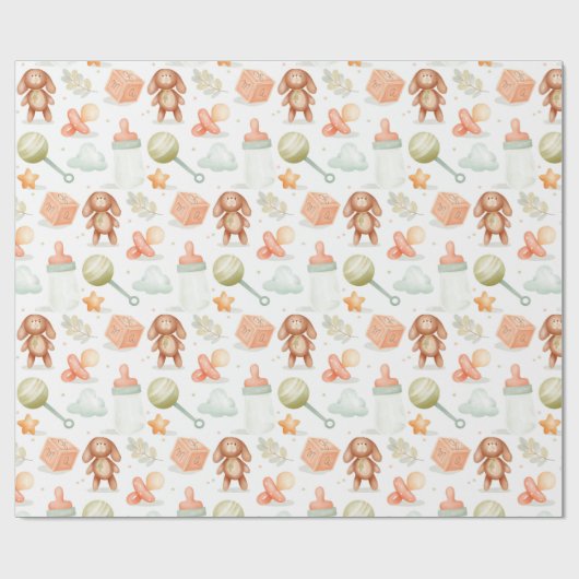 papier voor het verpakken van baby (Vlak)