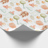 papier voor het verpakken van baby (Hoek)