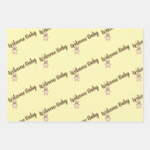 Papier voor het verpakken van Baby showers Inpakpapier Vel (Voorkant 3)