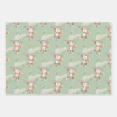 Papier voor het verpakken van Baby showers Inpakpapier Vel (Voorkant)