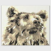 Papier voor het verpakken van beren (Vlak)