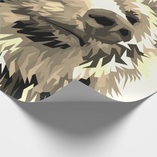 Papier voor het verpakken van beren (Hoek)