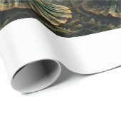 papier voor het verpakken van betoverde bosmatte (Rol Hoek)